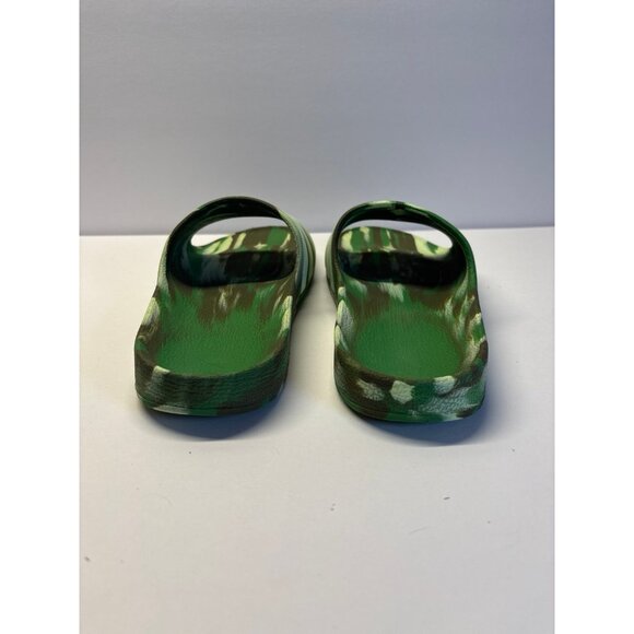 Adidas Green Slides (size 3) - Picture 3 of 8